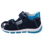 SUPERFIT 2 tépős sötétkék FOCIS zárt orrú bőr szandál