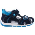 SUPERFIT 2 tépős sötétkék FOCIS zárt orrú bőr szandál