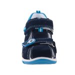 SUPERFIT 2 tépős sötétkék FOCIS zárt orrú bőr szandál