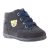 SIESTA-RICHTER sötétszürke-kék MACIS PLÜSS BÉLELT fűzős velúr bőr első lépés cipő