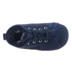 SIESTA-RICHTER sötétkék SZŐRMÉS fűzős első lépés cipő