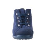 SIESTA-RICHTER sötétkék SZŐRMÉS fűzős első lépés cipő