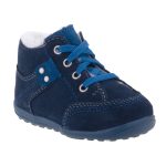 SIESTA-RICHTER sötétkék BUNDÁS fűzős első lépés cipő