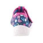 SUPERFIT BLAU kék/málna FLAMINGÓS NYITOTT vászon váltócipő