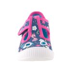 SUPERFIT BLAU kék/málna FLAMINGÓS NYITOTT vászon váltócipő