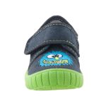 SUPERFIT SCHWARZ sötétkék/zöld tépős SZÖRNYES vászon váltócipő