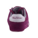 SIESTA RICHTER ciklámen CSILLAGOS fűzős velúr bőr első lépés cipő