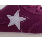 SIESTA RICHTER ciklámen CSILLAGOS fűzős velúr bőr első lépés cipő