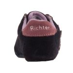 SIESTA RICHTER lila/rózsaszín tehenes velúr bőr fűzős első lépés cipő