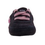 SIESTA RICHTER lila/rózsaszín tehenes velúr bőr fűzős első lépés cipő