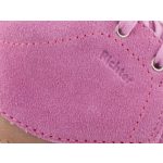 Siesta-Richter rózsaszín fűzős orrvédős bőr kislány első lépés cipő