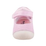 Siesta Richter világos rózsaszín csillogós tépőzáras nyitott orrvédős lány első lépés cipő