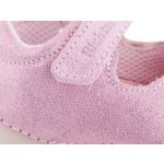 Siesta Richter világos rózsaszín csillogós tépőzáras nyitott orrvédős lány első lépés cipő