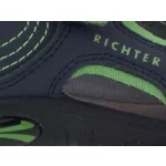 Kék/zöld 2 tépőzáras Siesta-Richter bio gyerek szandál