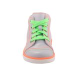 SIESTA-RICHTER szürke/narancs/neonzöld CSILLAGOS fűzős nappa cipő