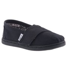 TOMS CLASSIC fekete tépős belebújós cipő TOMS CLASSIC fekete tépős belebújós cipő