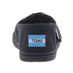 TOMS CLASSIC fekete tépős belebújós cipő