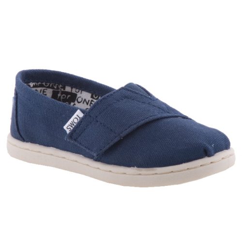 TOMS NAVY CANVAS CLASSIC kék tépős félcipő