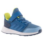 ADIDAS RapidaRun EL kék/neon tépős/gumis sportcipő