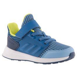 ADIDAS RapidaRun EL kék/neon tépős/gumis sportcipő ADIDAS RapidaRun EL kék/neon tépős/gumis sportcipő