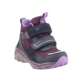 SUPERFIT fényvisszaverős 2 tépős GTX VÍZÁLLÓ sötétlila/lila melegbéléses cipő   SUPERFIT fényvisszaverős 2 tépős GTX VÍZÁLLÓ sötétlila/lila melegbéléses cipő