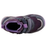 SUPERFIT fényvisszaverős 2 tépős GTX VÍZÁLLÓ sötétlila/lila melegbéléses cipő