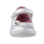 SIESTA-RICHTER tépőzáras SZÍVECSKÉS EZÜST METÁL átmeneti cipő