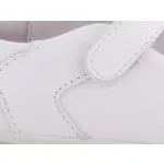 SIESTA-RICHTER fehér MASNIS tépős balerina nappa bőr cipő