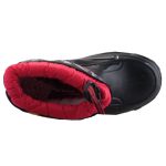 Demar FROST piros/fekete összehúzós gyapjúbéléses hótaposó