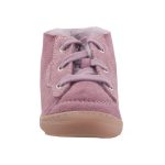 SIESTA-RICHTER fűzős mályva BÉLELT velúr bőr első lépés cipő