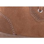 SIESTA-RICHTER fűzős barna BÉLELT velúr bőr első lépés cipő