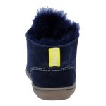 Siesta-Richter sötétkék fűzős szőrme béléses velúr bőr kisfiú cipő