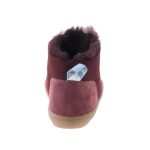 Siesta-Richter bordó fűzős gyapjúbéléses bőr kislány cipő