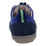 Siesta-Richter sötétkék-aquamarin fűzős velúr bőr kisfiú cipő
