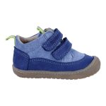 Siesta-Richter sötétkék-kék 2 tépőzáras velúrbőr kisfiú cipő