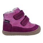 Siesta-Richter málna bordó 2 tépőzáras szőrme béléses sympatex (vízálló) velúr bőr kislány cipő