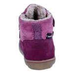 Siesta-Richter málna bordó 2 tépőzáras szőrme béléses sympatex (vízálló) velúr bőr kislány cipő