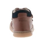 Siesta-Richter barna 2 tépőzáras melegbéléses velúrbőr kisgyermek cipő