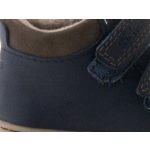 Siesta-Richter sötétkék 2 tépőzáras melegbéléses velúrbőr kisfiú cipő