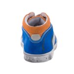 SIESTA-RICHTER kék narancs fűzős velúr bőr cipő