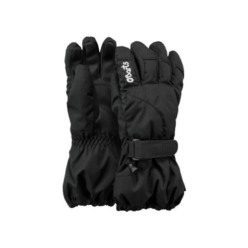 BARTS TEC GLOVES fekete HYDROSHELL VÍZÁLLÓ 5 ujjas gyerek síkesztyű