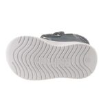 Siesta-Richter magas szárú 2 tépőzáras sötétkék csillagos vízálló (Richtex) nubuk bundás téli bakancs