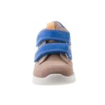 Siesta-Richter bézs-kék 2 tépőzáras velúrbőr kisfiú cipő