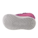 Siesta-Richter málna-bordó 2 tépőzáras filc béléses sympatex (vízálló) velúr bőr kislány cipő 