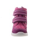 Siesta-Richter málna-bordó 2 tépőzáras filc béléses sympatex (vízálló) velúr bőr kislány cipő 