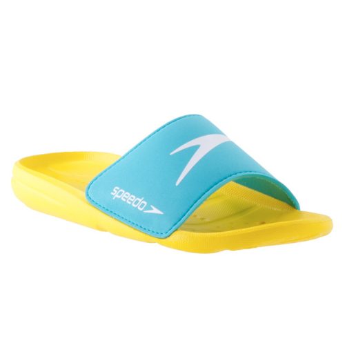 SPEEDO ATAMI CORE SLIDE kék/citrom uszodai papucs 28-38
