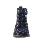 SIESTA-RICHTER fekete/ezüst CSILLAGOS téli bakancs