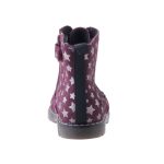 SIESTA-RICHTER bordó/ezüst CSILLAGOS téli bakancs