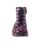 SIESTA-RICHTER bordó/ezüst CSILLAGOS téli bakancs