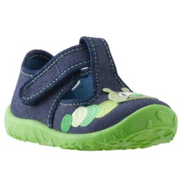 SUPERFIT BLAU kék/zöld HERNYÓS NYITOTT vászon váltócipő   SUPERFIT BLAU kék/zöld HERNYÓS NYITOTT vászon váltócipő